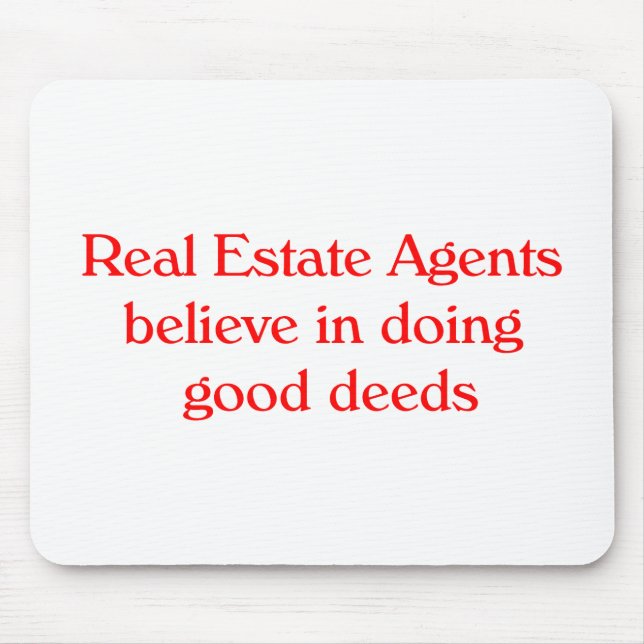 Tapis De Souris Immobiliers Mousepad (Devant)