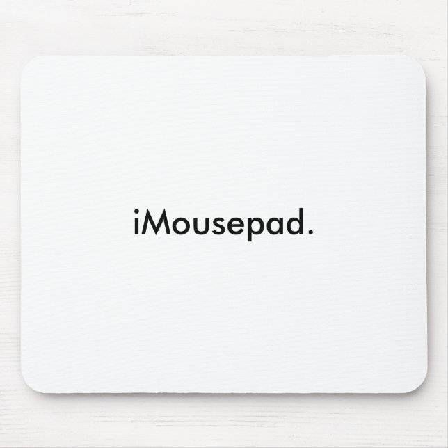Tapis De Souris iMousepad. (Devant)