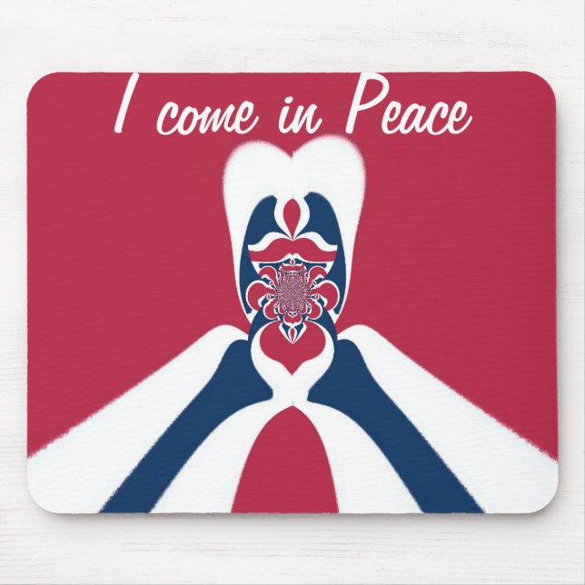 Tapis De Souris Impression Abstraite E.T. (Devant)