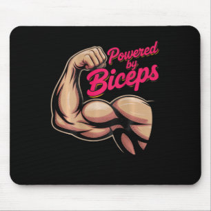 Tapis De Souris Impression arrière humour de gym amusant Prises de