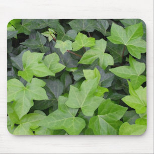 Tapis De Souris Impression botanique verte Ivy