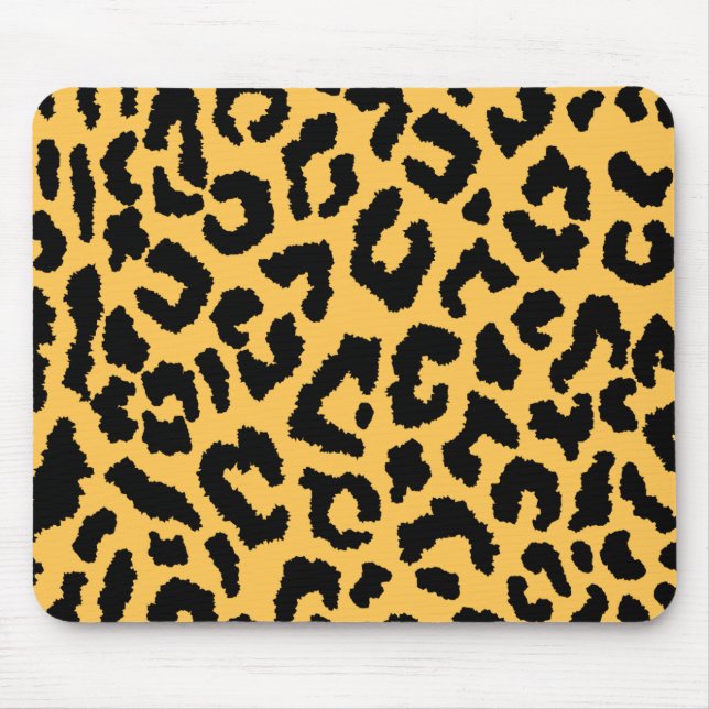 Tapis De Souris Impression Cheetah (Devant)