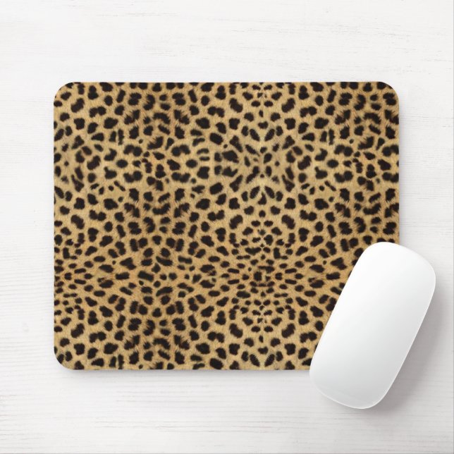 Tapis De Souris Impression Cheetah (Avec souris)