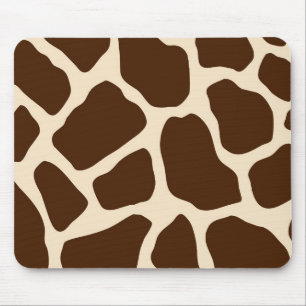 Tapis De Souris Impression de girafe