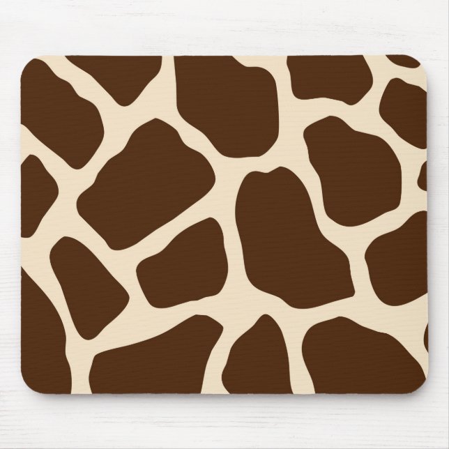 Tapis De Souris Impression de girafe (Devant)