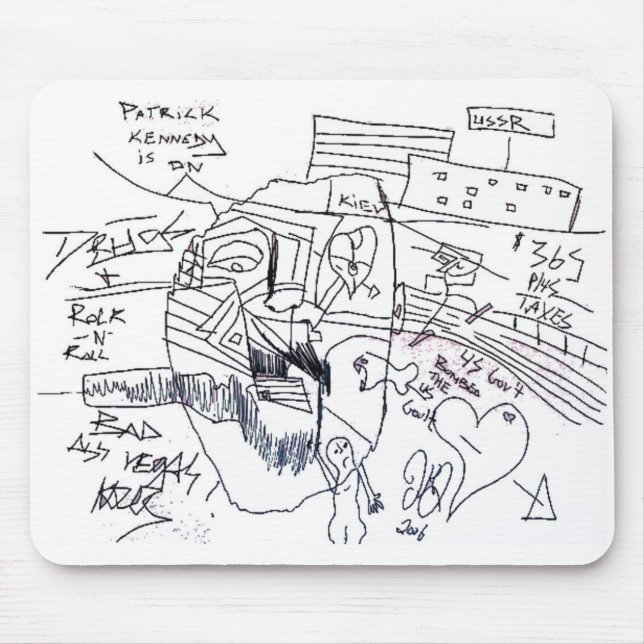 Tapis De Souris impression de Patrick Kennedy (Devant)