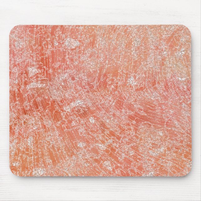 Tapis De Souris Impression en marbre rose (Devant)