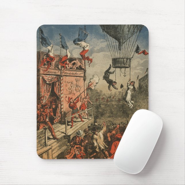 Tapis De Souris Impression Humoristique D'Un Interprète Théâtral (Avec souris)