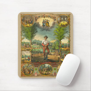 Tapis De Souris Impression promotionnelle Pour Membres Grange