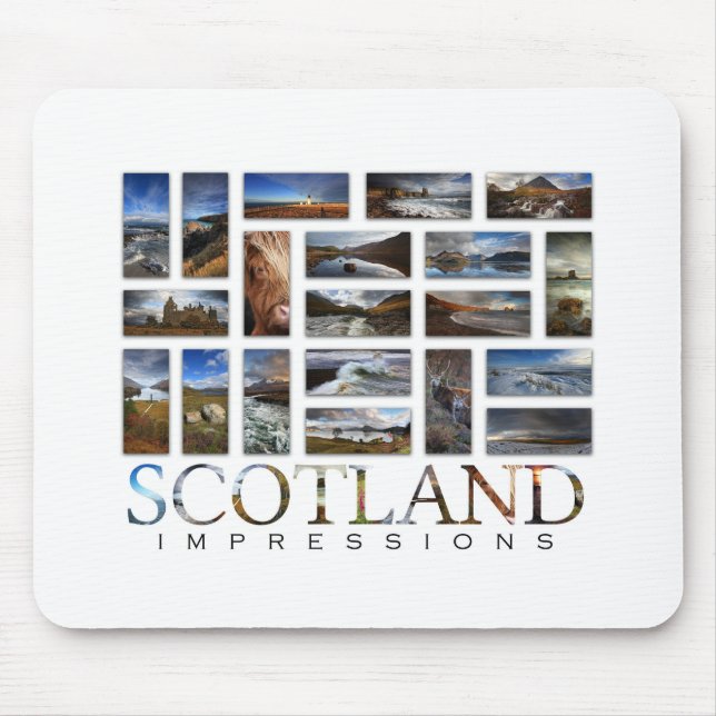Tapis De Souris Impressions de l'Ecosse (Devant)