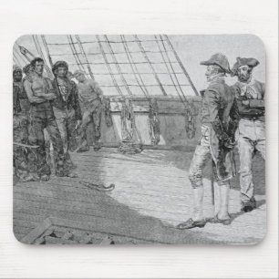 Tapis De Souris Impressment des marins américains