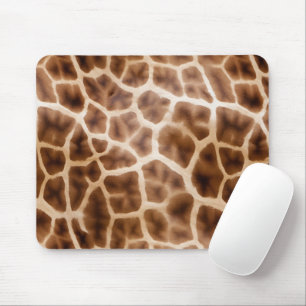Tapis De Souris Imprimer Giraffe Safari
