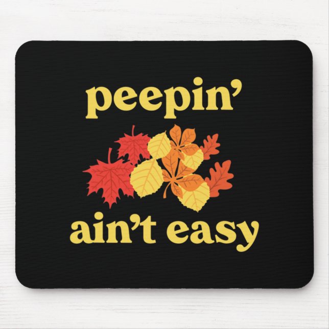 Tapis De Souris In' Ain't Easy Leaf Er New England Fall Leaves  (Devant)