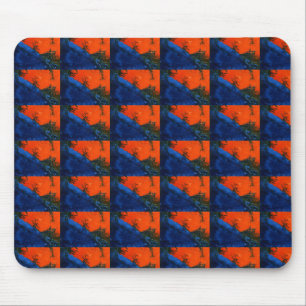 Tapis De Souris "Incendie de marais #4" Tiled Abstract Design Mous