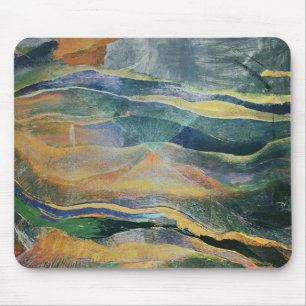 Tapis De Souris Incidents de couleurs et des plaines (tempera et