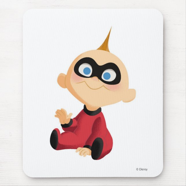 Tapis De Souris Incroyable Jack Jack bébé assis Disney (Devant)