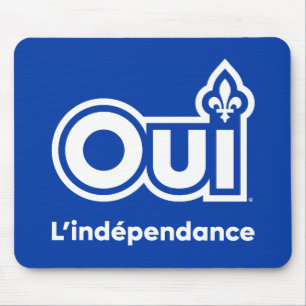 Tapis De Souris Indépendance du Québec OUI