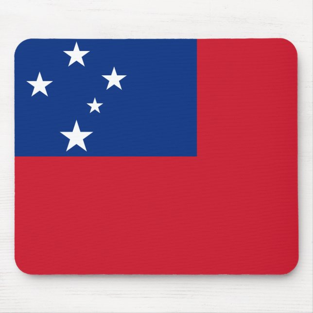 Tapis De Souris Indicateur Samoa (Devant)