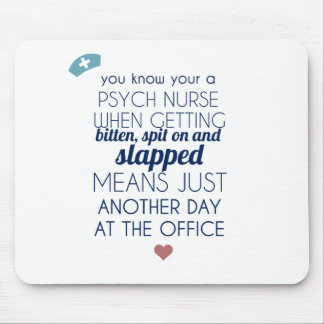 Tapis De Souris Infirmière de Psych