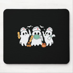 Tapis De Souris Infirmière d'Halloween Infirmière fantôme Infirmiè