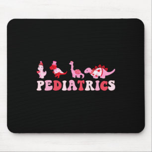 Tapis De Souris Infirmière pédiatrique Péds Infirmière Dinosaures 