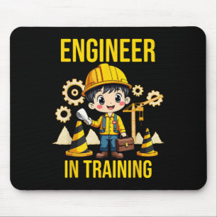 Tapis De Souris Ingénieur En Formation Futur Ingénieur En Tenue De