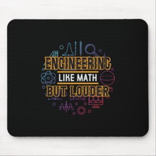 Tapis De Souris Ingénieur Ingénieur Comme Math