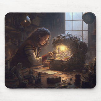 Tapis De Souris ingénieur steampunk