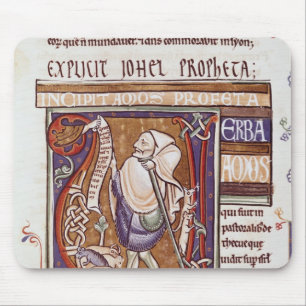 Tapis De Souris Initiale "V" de Historiated dépeignant des AMOs
