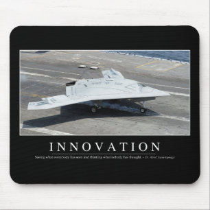 Tapis De Souris Innovation : Citation inspirée 1