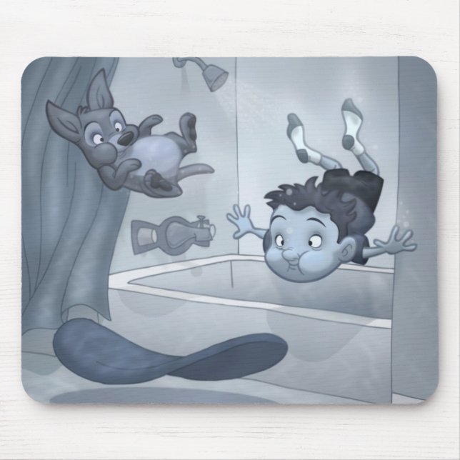 Tapis De Souris "Inondant la Chambre" Mousepad (Devant)