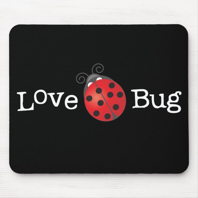Tapis De Souris Insecte d'amour - coccinelle (Devant)