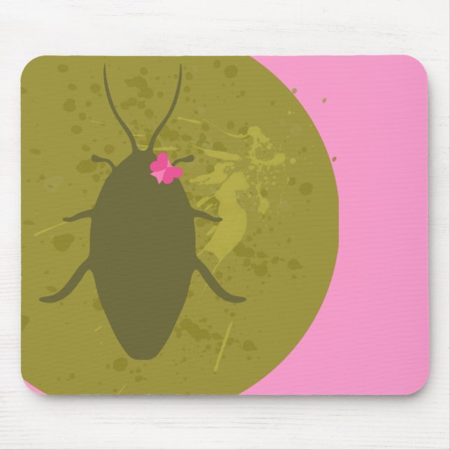Tapis De Souris Insecte mignon Mousepad (Devant)