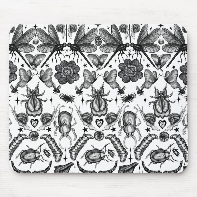 Tapis De Souris Insectes et bogues (Devant)