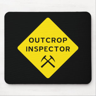 Tapis De Souris Inspecteur des cultures agricoles Mousepad