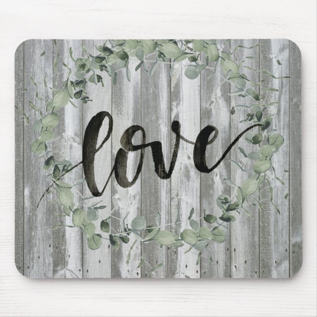 Tapis De Souris Inspiration agricole - Amour (Devant)