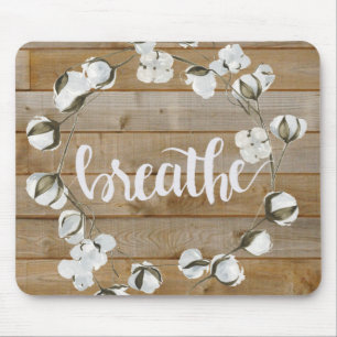 Tapis De Souris Inspiration de ferme - respirez