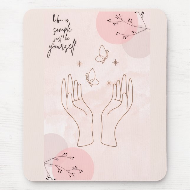 Tapis De Souris inspirational (Devant)