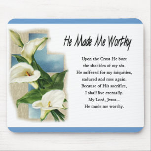 Tapis De Souris Inspirationnel Il M'A Fait Digne