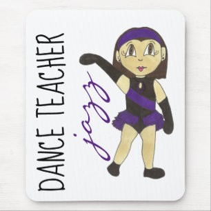 Tapis De Souris Instructeur de danse jazz Considérant cadeau