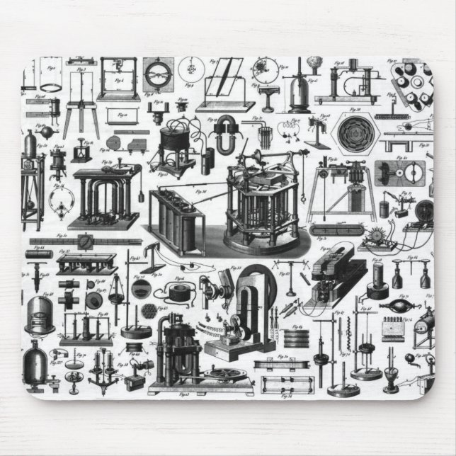 TAPIS DE SOURIS INSTRUMENTS VINTAGES (Devant)