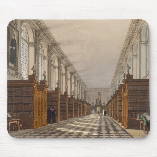 Tapis De Souris Intérieur de bibliothèque universitaire de (Devant)
