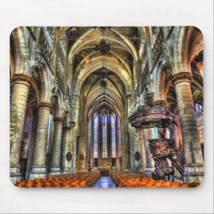 Tapis De Souris Intérieur d'église catholique