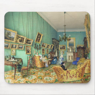 Tapis De Souris Intérieur d'un salon, 1847