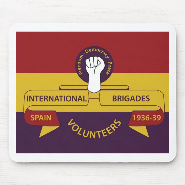 Tapis de souris international de brigades (Devant)