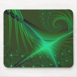 Tapis De Souris Interrompu vert