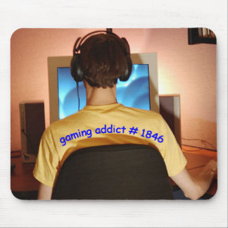 Tapis De Souris intoxiqué de jeu