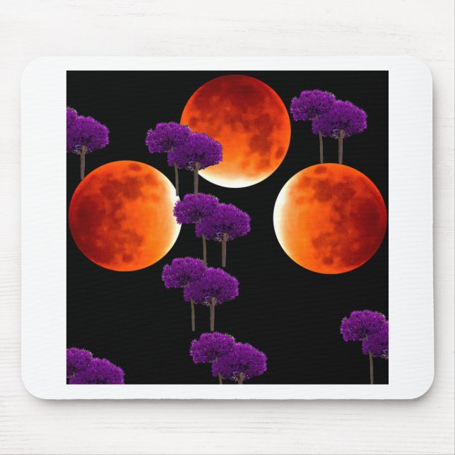 Tapis De Souris Intrusion violette (Devant)