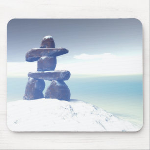Tapis De Souris Inukshuk Mousepad