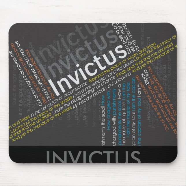 Tapis De Souris Invictus (Devant)